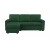 Solace 3 Seater Pull Out Sofa Cum Bed In Red Colour